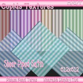 10 SHEER PIPED SATIN Textures