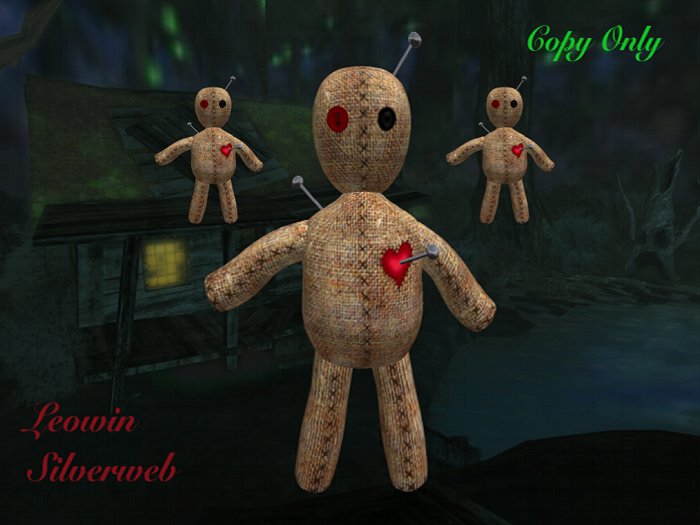 Voodoo Doll Group Tip Jar 