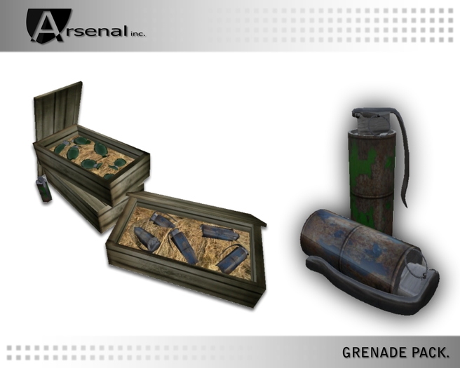 Arsenal inc. Grenade Pack v3