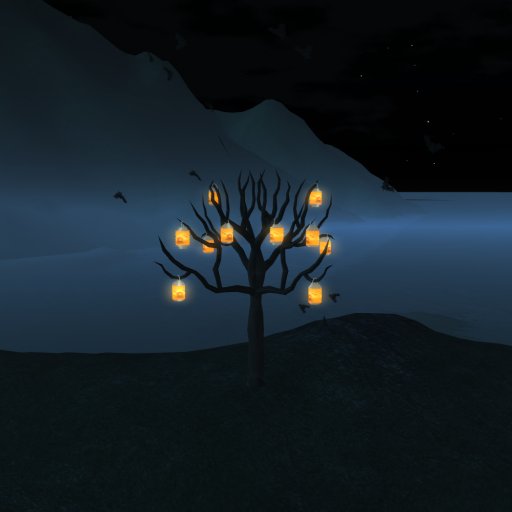 }-MatErr-{ Halloween Lantern Tree BOXED
