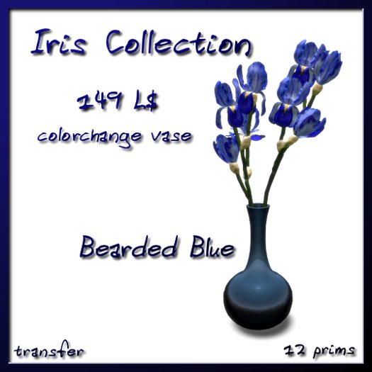 Roses By Res - Bearded Blue Iris Collection (Giftbox)
