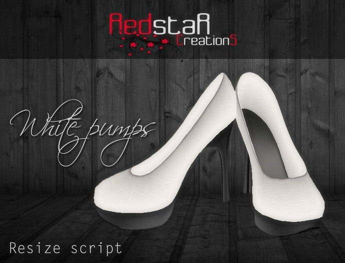 .:RS:. White pumps