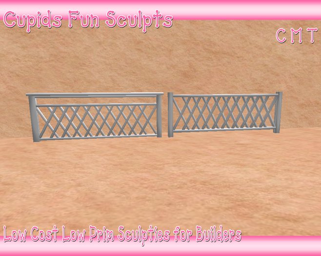 Cupids 3d Fun Sculpts Lattice Fences