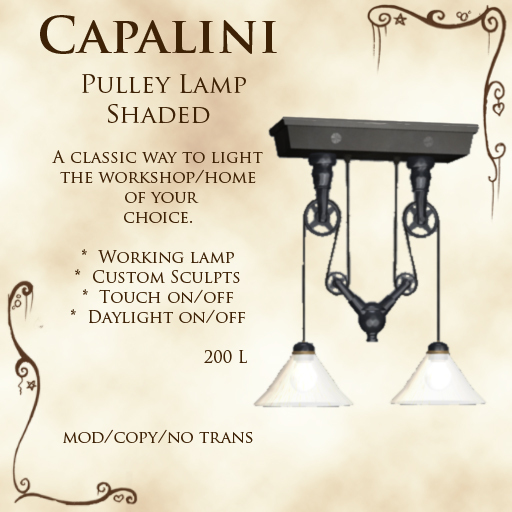 CFF - Pulley Lamp Shaded