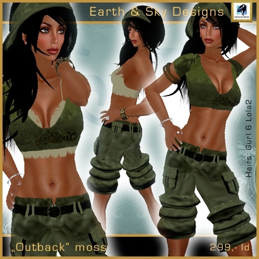 Outback moss - Earth & Sky design