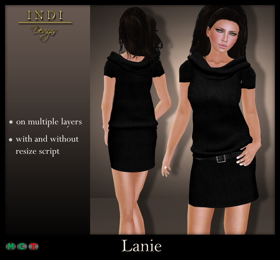 INDI Designs - Lanie black