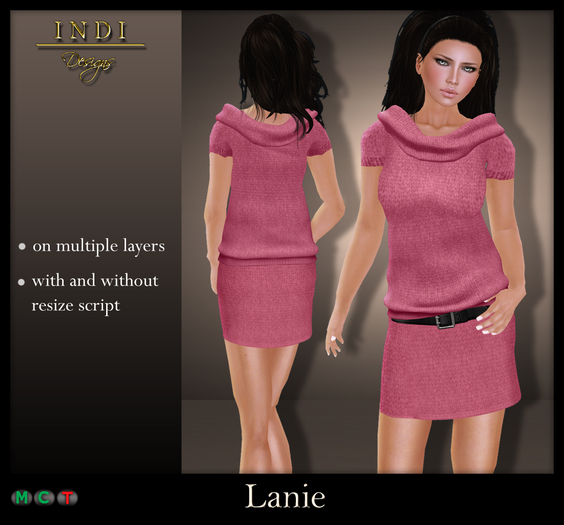 INDI Designs - Lanie pink