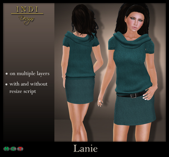 INDI Designs - Lanie teal