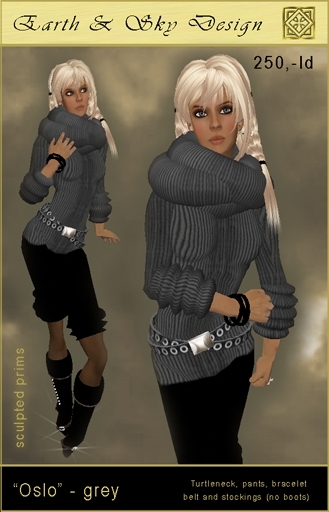 Oslo grey - Earth & Sky Design