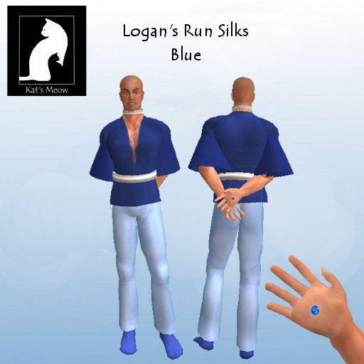 KM Logan's Run Blue Silks