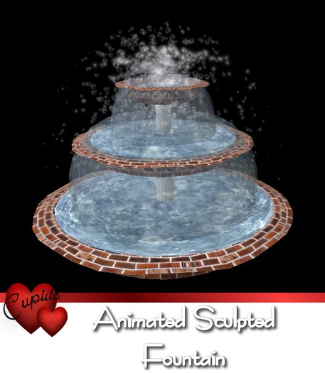 Animated Sculpted Fountain Brick