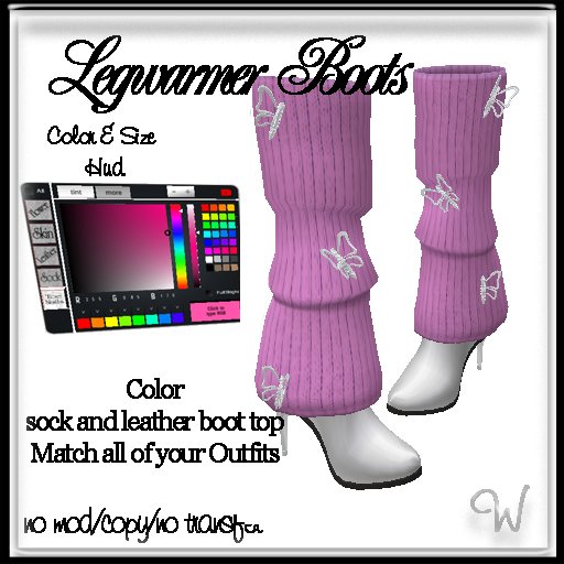 ~WC~ Legwarmer Boots