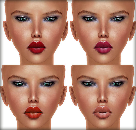 Violet Skin 4 Make-up Style2 -Tan Tone- by TheShe