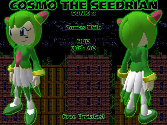 (LCD) Cosmo the Seedrian Avatar