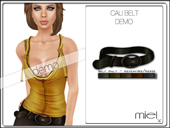MIEL CALI CORDS BELT DEMO