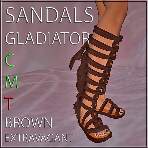 EXTRAVAGANT GLADIATOR BROWN