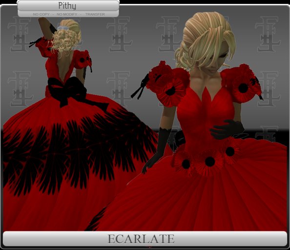Ecarlate - Dress / Robe Pithy