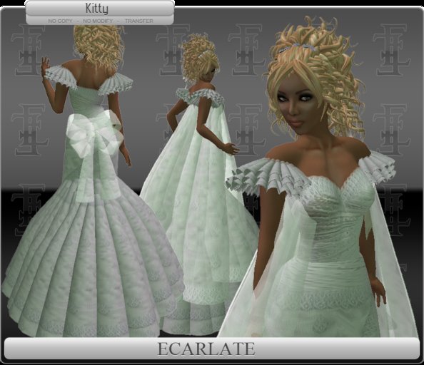 Ecarlate - Dress formal / Robe Kitty 1