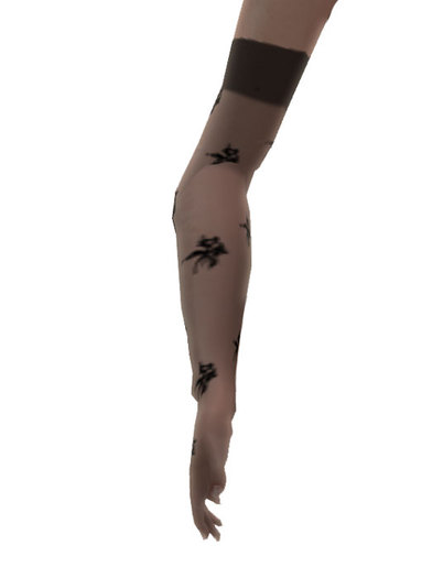Vixenwear Black Lace Gloves