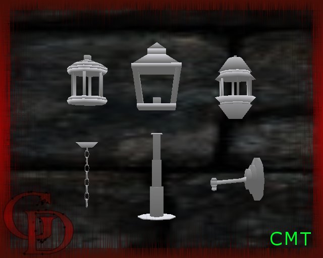 GD: Lantern Sculpty Set #2