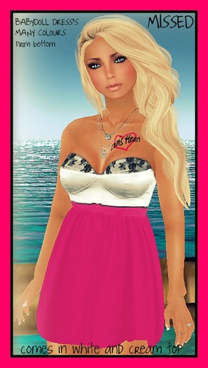 ~~KDee's~~ BABYDOLL MISSED PINK