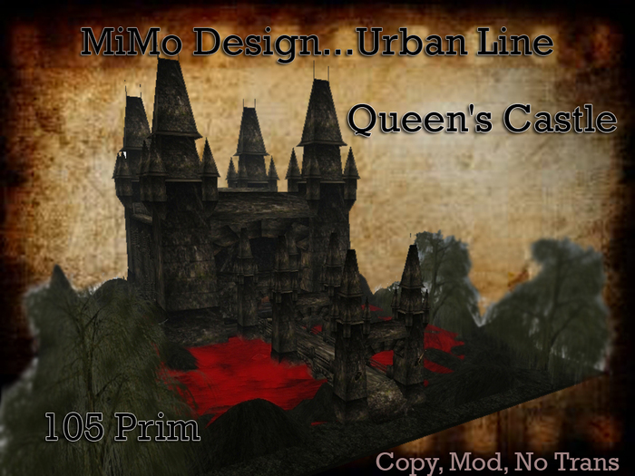 Vampire Creepy Castle 105 PRIM