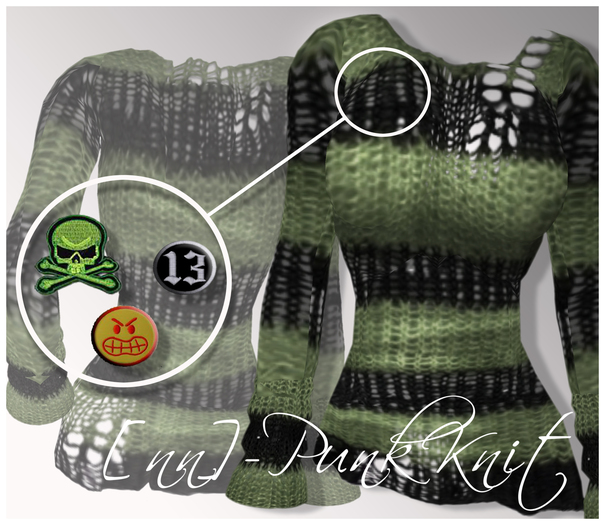 [nn] -Punk Knit -olive