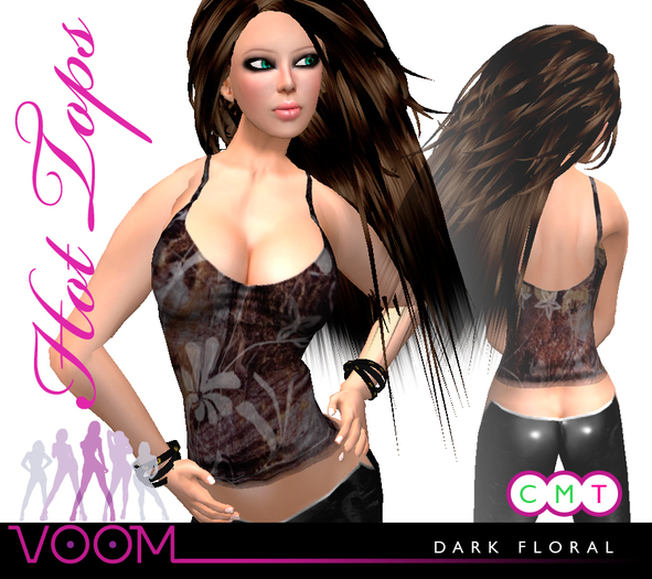 VOOM > Tanks - Dark Floral