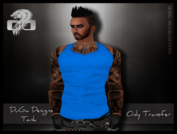 .:DuGa Designs:. - Blue Tank 