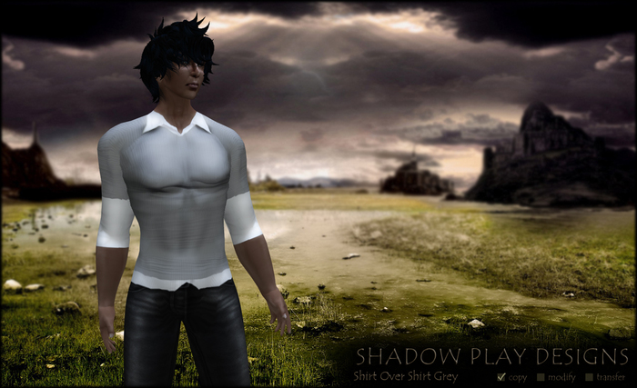 Shadow Play Designs - Shirt Over Shirt Grey
