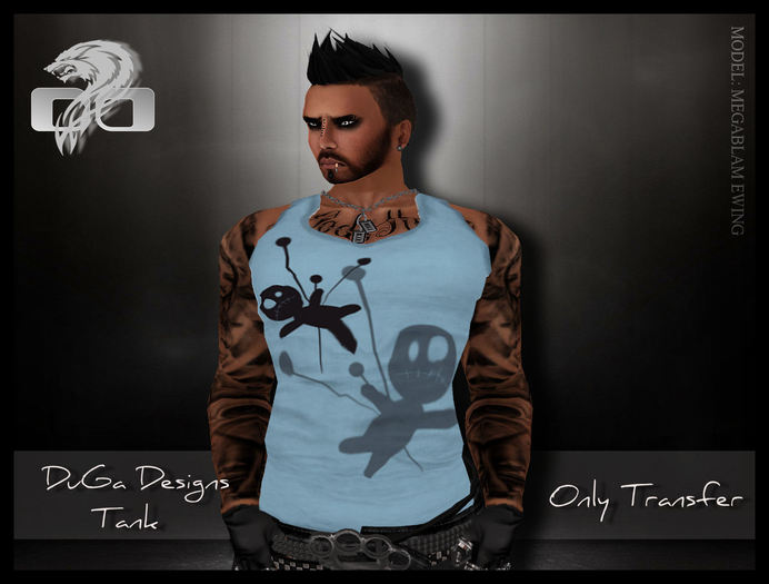 .:DuGa Designs:. - Emothing Blue Tank 