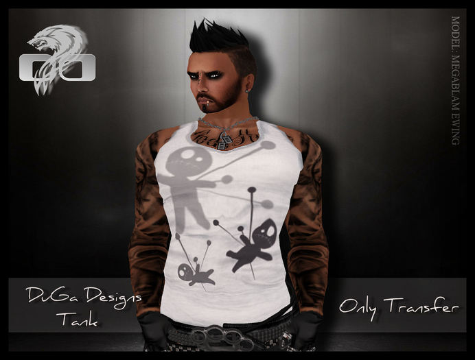 .:DuGa Designs:. - Emothing White Tank 