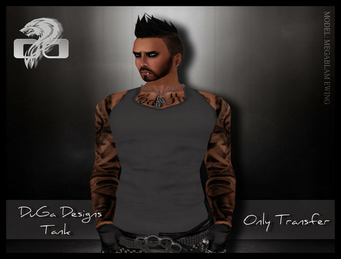.:DuGa Designs:. - Grey Tank 