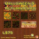 USC Textures - Halloween & Autumn Camo 