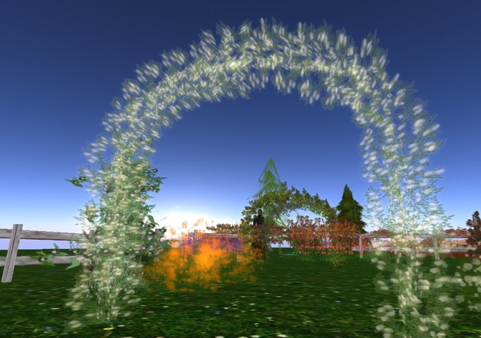 *otm* White Rose Arch