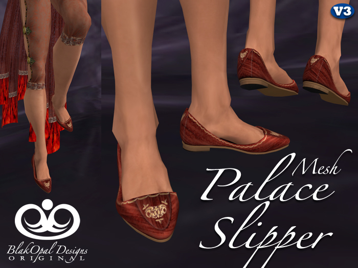 Palace Slipper - Red