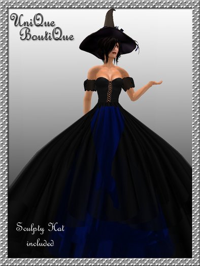 *UniQue* Bewitched with a hint of blue