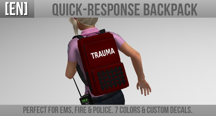 [EN] Quick-Response Backpack