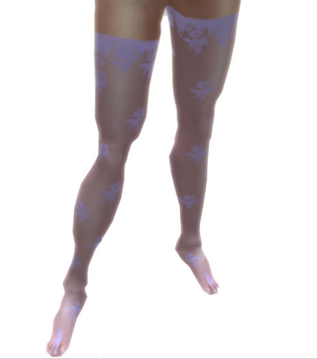 Vixenwear - Mauve Lace Stockings