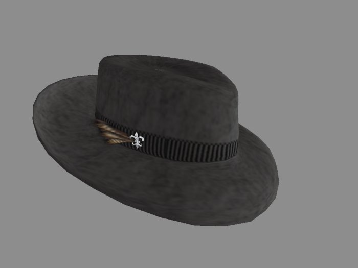 Grey Fedora