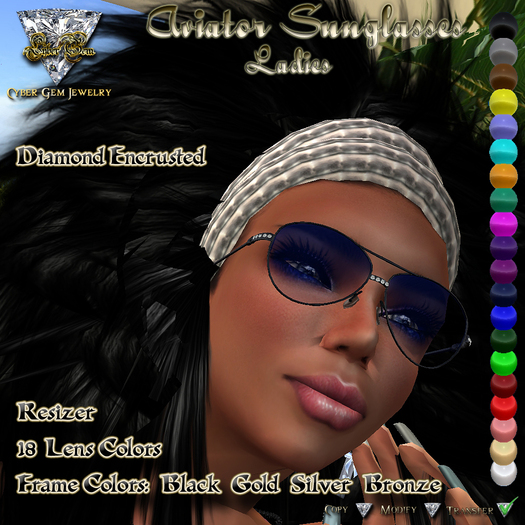 Aviator Sunglasses - Ladies