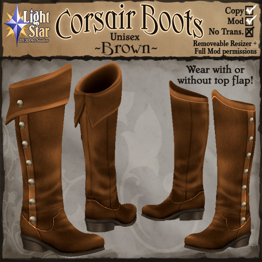 *LightStar - Corsair Boots-Brown
