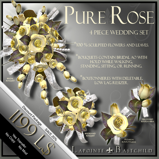 Wedding Flowers Rose Butter