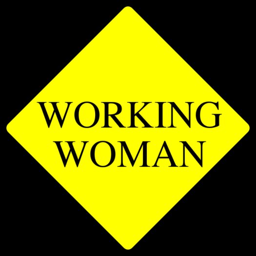 Working Woman Sign