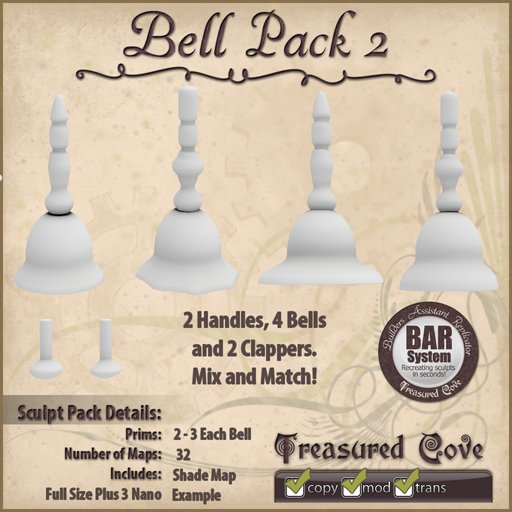 -TC- Bell Pack 2 Clearance Priced