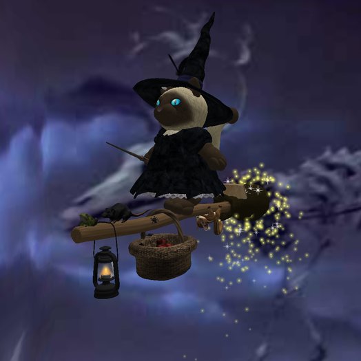 Flying Witch Broom for Tinies