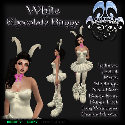 [FPI] Chocolate Bunny - White