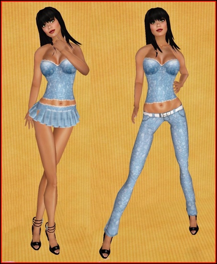 Lil' Miss Danty in Blue