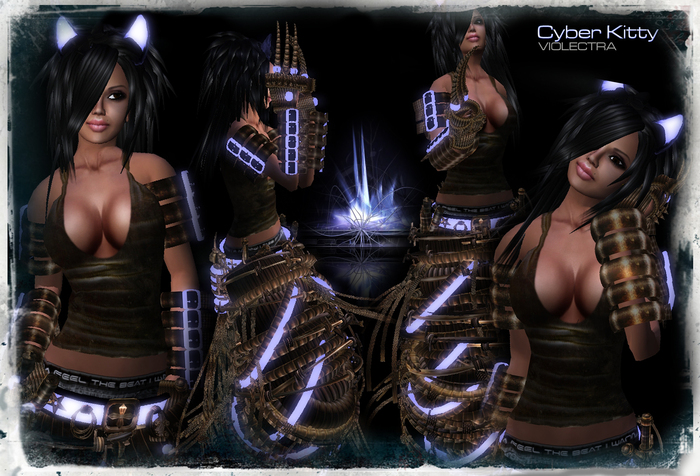 [DOCKS] CYBER FASHION & DESIGN - CYBER KITTY V.I.O.L.E.C.T.R.A.