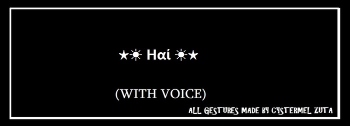 HAI - MADE BY CY